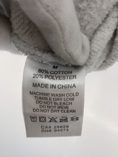 商品画像：スウェット/M/コットン/GRY// 4