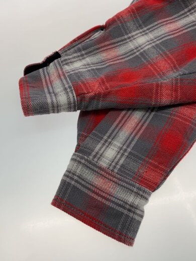 商品画像：ネルシャツ/FREE/コットン/RED/チェック/BMC-039-BOY// 5