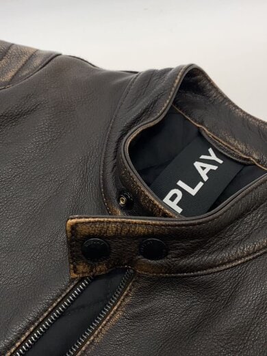 商品画像：レザージャケット・ブルゾン/S/レザー/BRW/8293// 7