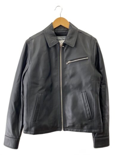 商品画像：レザージャケット・ブルゾン/XS/レザー/BLK/MC59448// 1