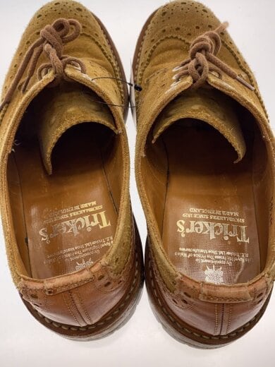 商品画像：ドレスシューズ/ソール減/踵ダメージ/使用感有/UK7.5/CML/スウェード/895233// 5