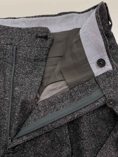 画像：IGARASHI TROUSERSボトム/--/ウール/GRY3