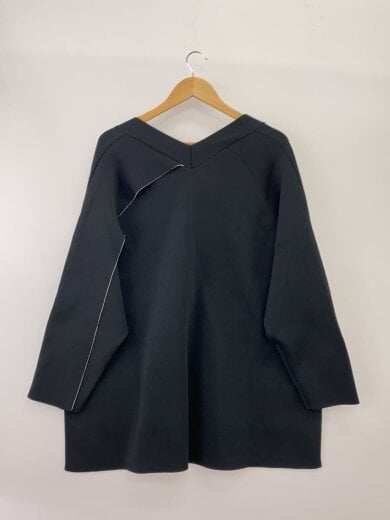 商品画像：接結バイカラーニットカーディガン/38/--/BLK/531-2270014 2