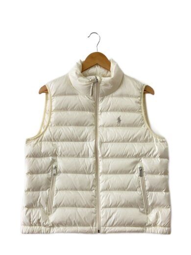 商品画像：ダウンベスト/所々汚れ有/L/ナイロン/WHT// 1