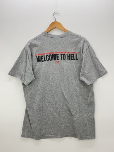 商品画像：24SS/Toy Machine/Welcome To Hell Tee/Tシャツ/L/コットン/GRY/プリント 2
