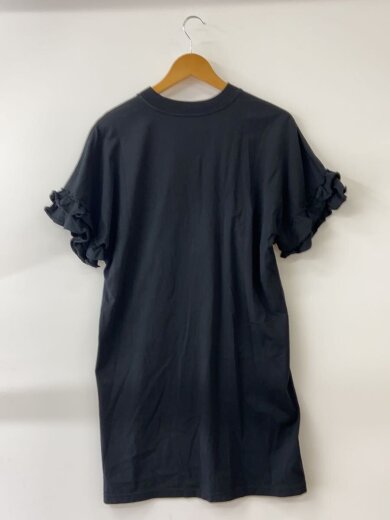 商品画像：COUTURE/胸元ベア/袖フリル半袖ワンピース/36/コットン/BLK/KK7251137// 2