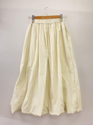 商品画像：25SS/ウォッシャブルバルーンイージースカート/ コットン/IVO/25-060-462-1040-1-0// 2