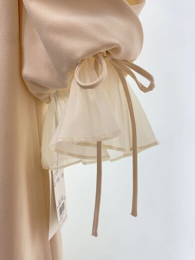 商品画像：レディライクフレアミニワンピース/0/ポリエステル/BEG/無地/SWF0254083 7