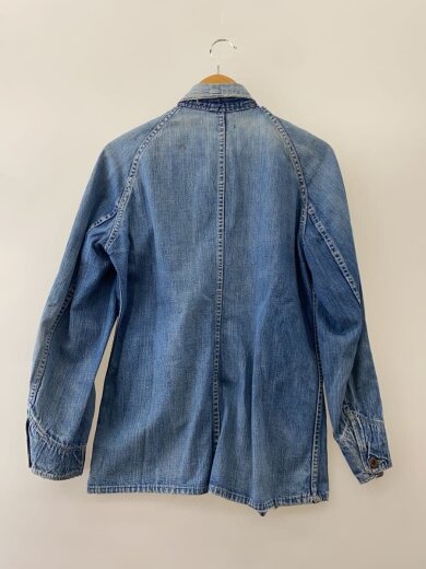 商品画像：40s/VT/大戦/3ポケ/カバーオール/月桂樹4つボタン/ダブル縫製/実寸36位/襟 2