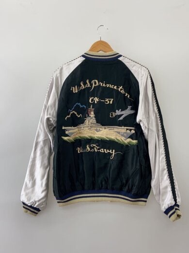 商品画像：1950s Style Acetate Souvenir Jacket/USS PRINCETON×MAIKO/L// 2