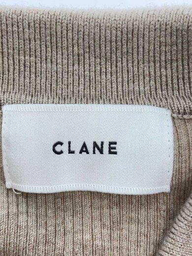 商品画像：COLLAR RIB CARDIGAN/1/ナイロン/BEG/15106-2142 3