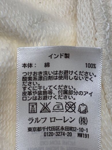 商品画像：ジップパーカー/M/コットン/WHT// 4