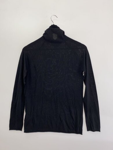 商品画像：ハイネックニット/シルク85/カシミア15/2/シルク/BLK/YC-K04-986// 2