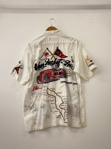 商品画像：ALOHA 2013/アロハシャツ/L/コットン/WHT/総柄/EH-93037// 2