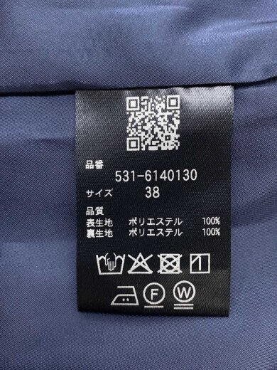 商品画像：26SS/2WAYタイプライターワンピース/コート/38/ポリエステル/NVY/531-6140130 4