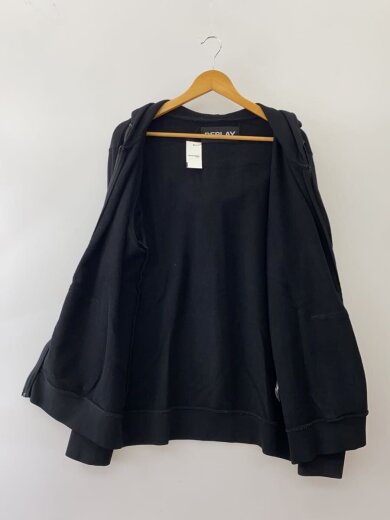 商品画像：ジップパーカー/XL/コットン/BLK/プリント/M6221.000.F22890P/f22890p// 3