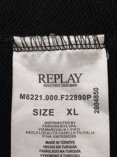 商品画像：ジップパーカー/XL/コットン/BLK/プリント/M6221.000.F22890P/f22890p// 5