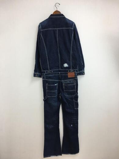 画像：その他ブランドRISERILY(ライズリリー)/オールインワン/L/デニム/インディゴ/RR-11AW-CN0012