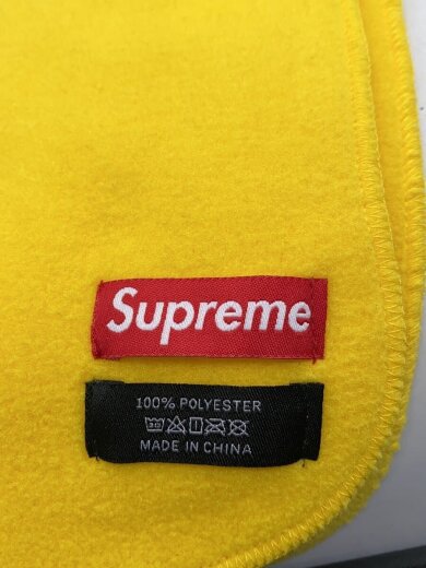 商品画像：マフラー/ポリエステル/YLW/無地/ユニセックス 2