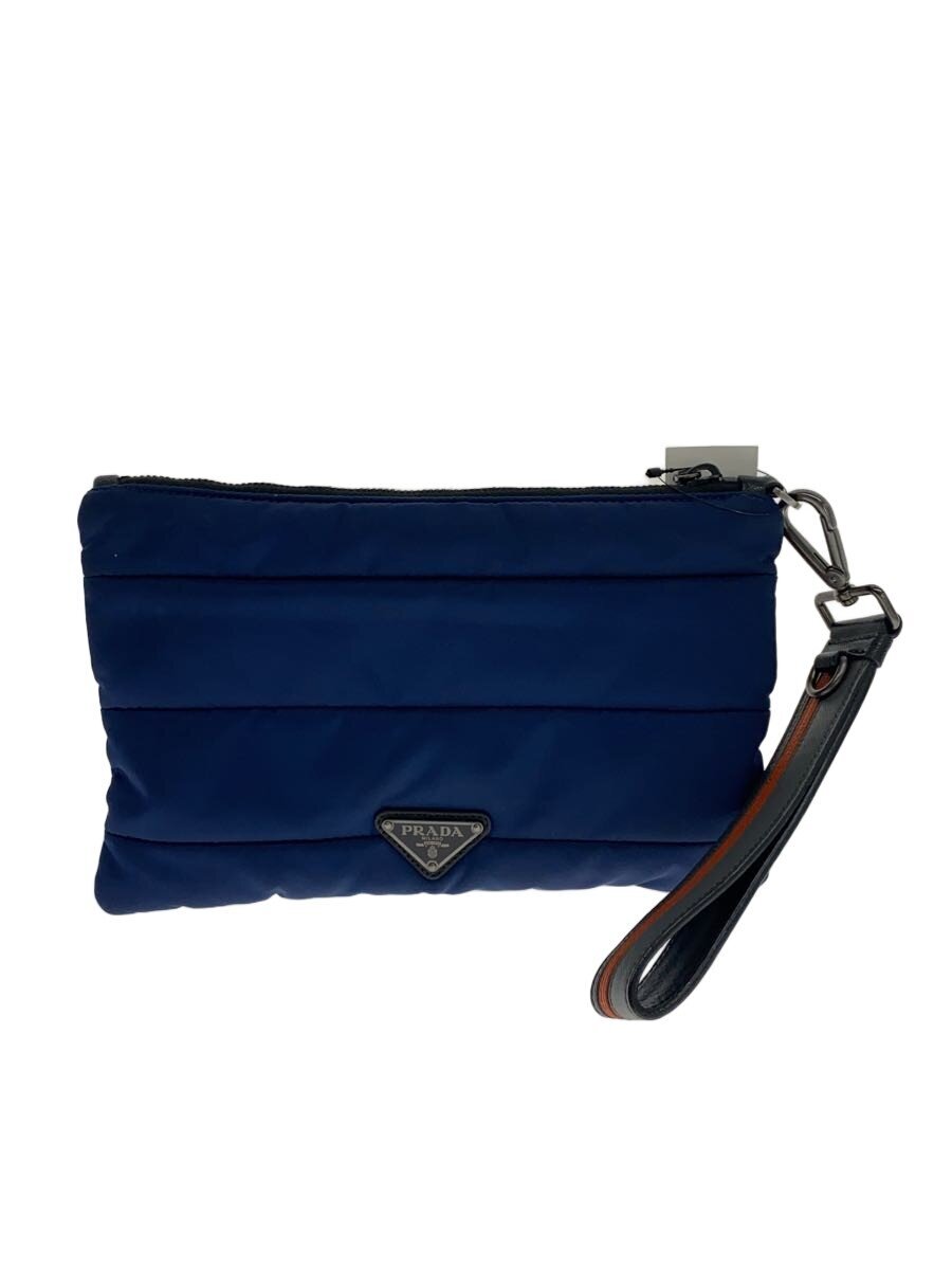 PRADA / セカンドバッグ/--/NVY/無地/k10123g
