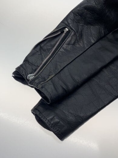 商品画像：ダブルライダースジャケット/36/牛革/BLK/618 5