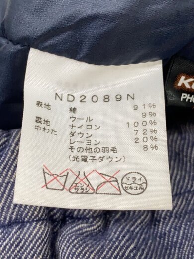 商品画像：ダウンベスト/M/コットン/NVY/無地 4