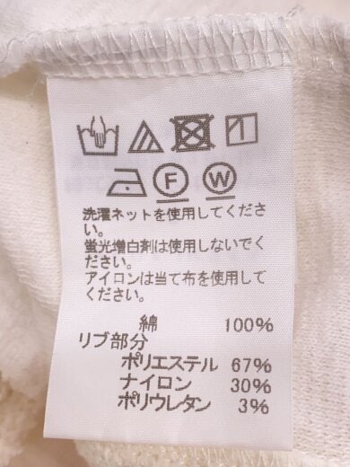 商品画像：Tシャツ/3/コットン/WHT/ME01JK243 5