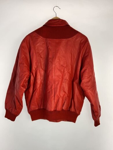 商品画像：suburban/レザージャケット・ブルゾン/M/牛革/RED/無地 2