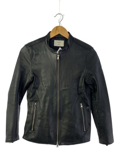 商品画像：レザージャケット・ブルゾン/1/羊革/BLK/無地/105152001 1