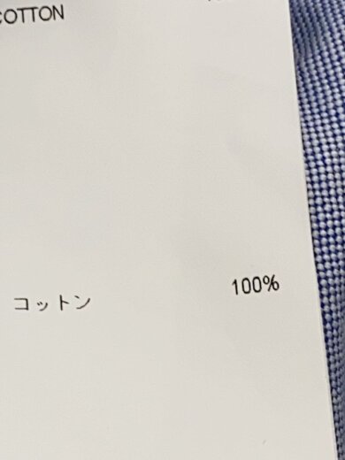 商品画像：長袖シャツ/1/コットン/BLU/無地/242tqdt-shm02 4