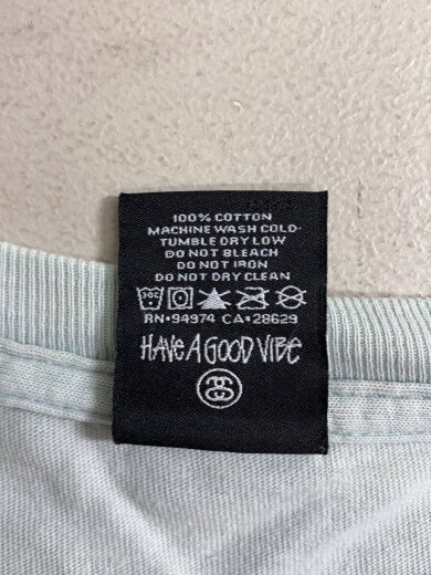 商品画像：Tシャツ/L/コットン/BLU/無地 4