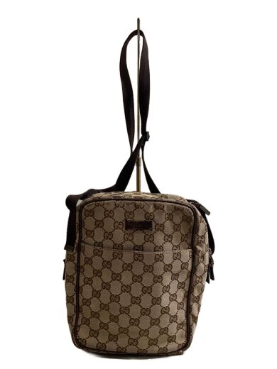商品画像：ショルダーバッグ_GGキャンバス/キャンバス/BRW 1