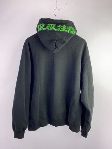 商品画像：パーカー/XL/コットン/BLK 2