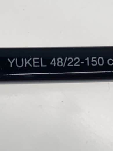 商品画像：メガネ/--/プラスチック/BLK/CLR/メンズ/48/22-150 5