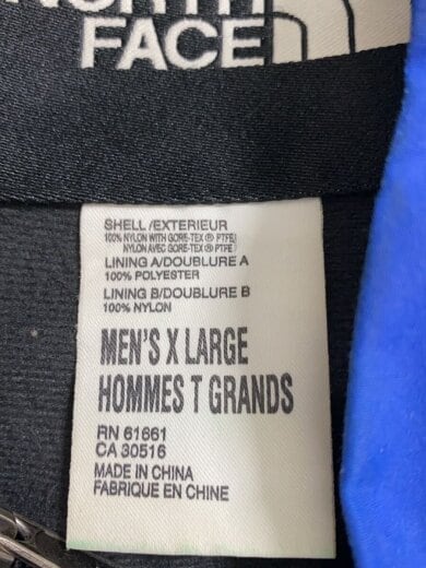 商品画像：ナイロンジャケット/XL/ナイロン/BLU 4