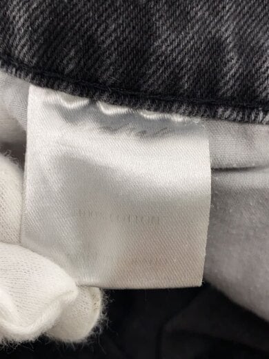 商品画像：ストレートパンツ/L/コットン/BLK/無地 5