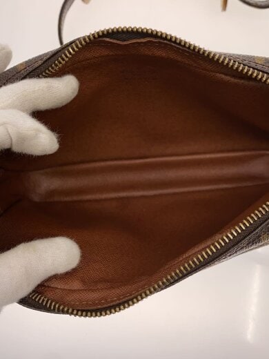 商品画像：ポシェット・マルリー・バンドリエール_モノグラム・キャンバス/PVC/BRW 6