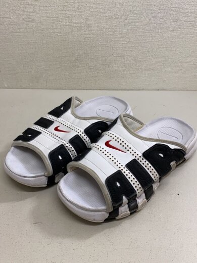 商品画像：AIR MORE UPTEMPO SLIDE_エア モア アップテンポ スライド/US10/WHT 2