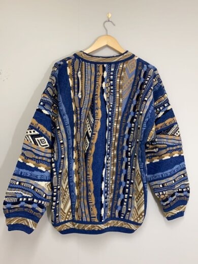 商品画像：CARLO ALBERTO/ニット・セーター(厚手)/L/--/BLU/総柄 2