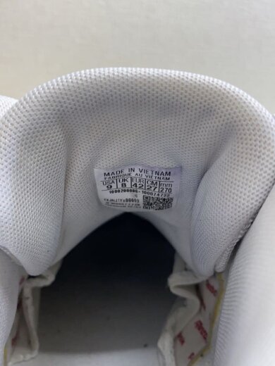 商品画像：ハイカットスニーカー/27cm/WHT/100074722 5