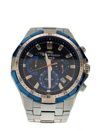 商品画像：クォーツ腕時計/アナログ/ステンレス/BLK 1