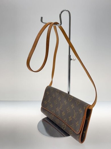 商品画像：ポシェット・ツインGM_モノグラム・キャンバス/PVC/BRW 2