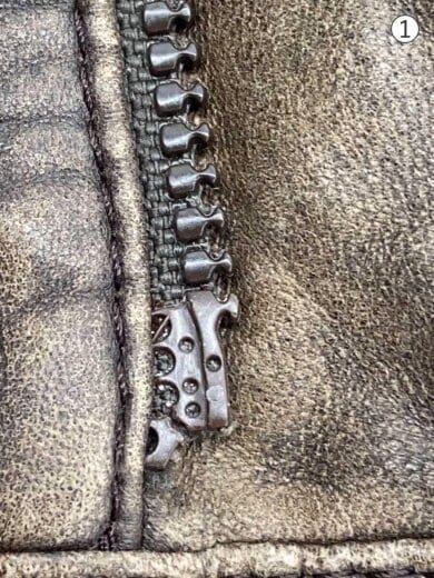 商品画像：レザージャケット・ブルゾン/--/レザー/BRW/無地 7