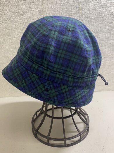 商品画像：ハット/FREE/コットン/GRN/チェック/メンズ 2