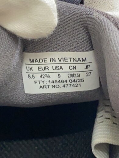 商品画像：ローカットスニーカー/27cm/GRY/477421 5