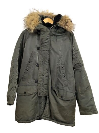 商品画像：I.SPIEWAK＆SONS/フライトジャケット/42/ナイロン/KHK/無地/DSA-100-295-N3 1