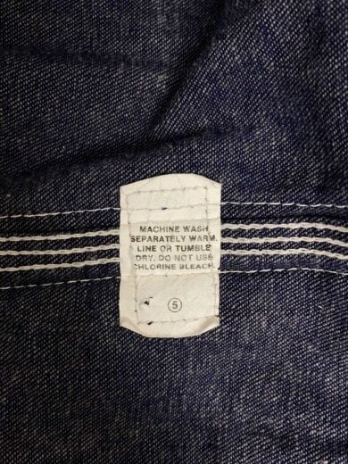 商品画像：オーバーオール/--/--/IDG/無地 5