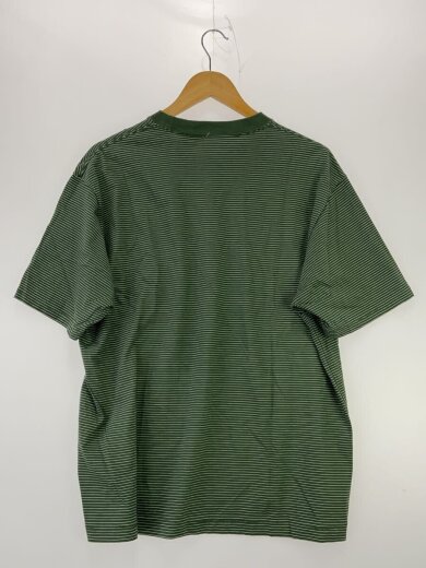 商品画像：Tシャツ/M/コットン/GRN/ボーダー/SS22BERNCT05AM 2