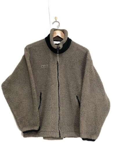 商品画像：フリースジャケット/L/ポリエステル/CML/無地 1