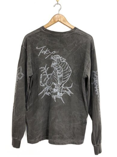 商品画像：長袖Tシャツ/M/コットン/BLK/無地/NH.TEELS-14// 2